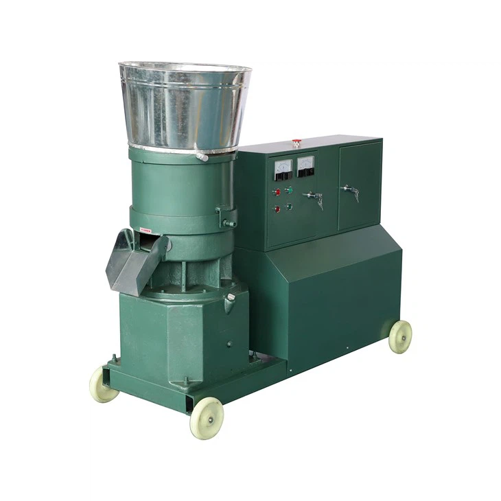 100-200kg/h Mašina za peletiranje stabljika kukuruza